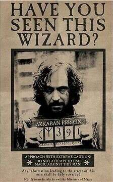 Harry Potter Wanted Sirius Black