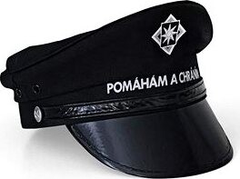 Rappa Policajná čiapka “pomáham a chránim“ detská, unisex
