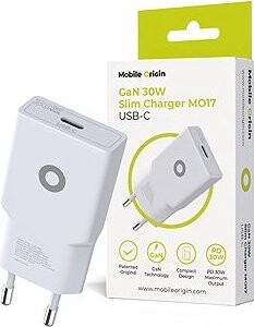 Mobile Origin GaN 30W Slim Charger TÜV MO17 – USB-C