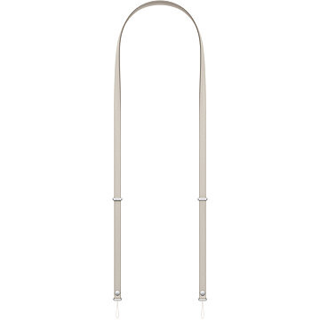 Apple Crossbody popruh kamienkovo béžový