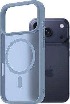 AlzaGuard Matte Case Compatible with MagSafe pre iPhone 17 Pro svetlo modrý