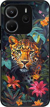 iSaprio Lesklý kryt Flower Jaguar Xiaomi Redmi Note 14