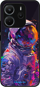 iSaprio Lesklý kryt Neon Astronaut Xiaomi Redmi Note 14