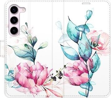 iSaprio flip puzdro Beautiful Flower na Samsung Galaxy S23 5G