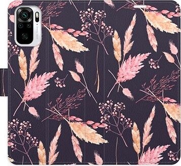 iSaprio flip puzdro Ornamental Flowers 02 pre Xiaomi Redmi Note 10/Note 10S
