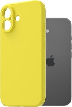 AlzaGuard Matte TPU Case pre iPhone 17 žltý