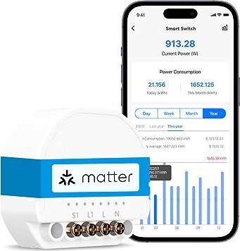 Meross Smart WiFi In-Wall Switch Neutral Wire Required