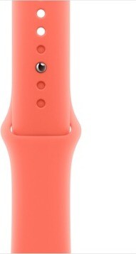 Apple Watch 42 mm mandarínkový športový remienok – S/M