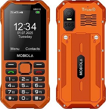 Mobiola MB510 TitanX 4G oranžová