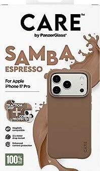 PanzerGlass CARE kryt Apple iPhone 17 Pro MagSafe Samba Espresso