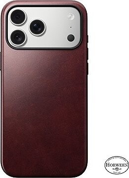 Nomad Modern Leather Case Burgundy (Horween) iPhone 17 Pro Max