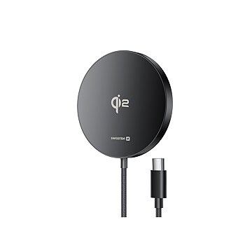 Swissten MagPuck bezdrôtová nabíjačka Qi2 1,5 m