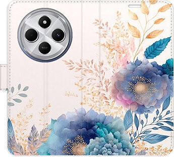 iSaprio Flip puzdro Ornamental Flowers 03 pre Xiaomi Redmi 14C/Poco C75