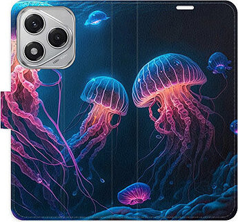 iSaprio Flip puzdro Jellyfish pre Honor 400 Lite