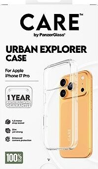 PanzerGlass CARE kryt Apple iPhone 17 Pro Urban číry