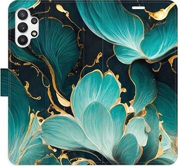iSaprio flip puzdro Blue Flowers 02 na Samsung Galaxy A32 5G
