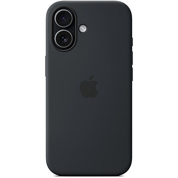 Apple Silikónový kryt s MagSafe na iPhone 17 čierny