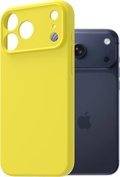 AlzaGuard Matte TPU Case pre iPhone 17 Pro Max žltý