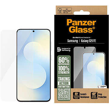 PanzerGlass Samsung Galaxy S25 FE s inštalačným rámčekom