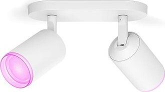 Philips Hue WACA Fugato 2× GU10 5,7 W, biele