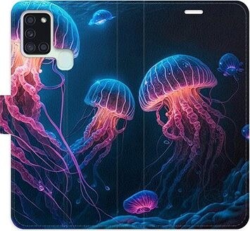 iSaprio flip puzdro Jellyfish na Samsung Galaxy A21s