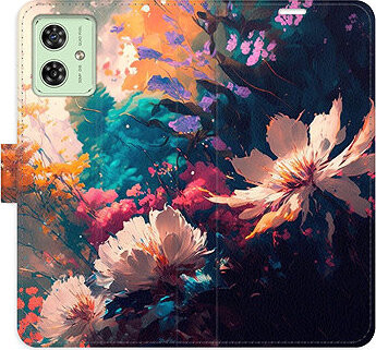 iSaprio Flip puzdro Spring Flowers pre Motorola Moto G54 5G/G54 5G Power Edition