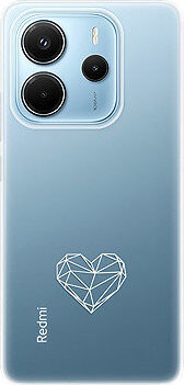 iSaprio Číry kryt Digital Love pre Xiaomi Redmi Note 14