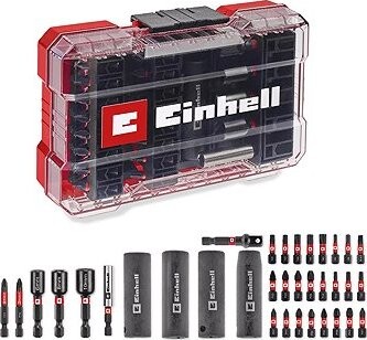 EINHELL M-Case 35 ks bitov/nástrčných kľúčov pre rázové uťahovače/vŕtačky, 49109230
