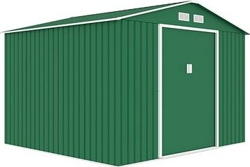ROJAPLAST Domček záhradný ARCHER D, zelený 277 × 255 × 202 cm