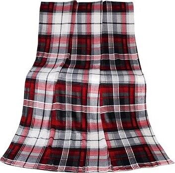 Bellatex Kemping PLUS – 150 × 200 cm – červené štvorce