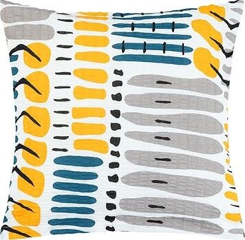 BELLATEX Obliečka 80/163 40 × 40 cm modro-žlté čiarky