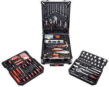 COMPASS Kufor náradia 186 dielov, KRAFT SUITE 09457