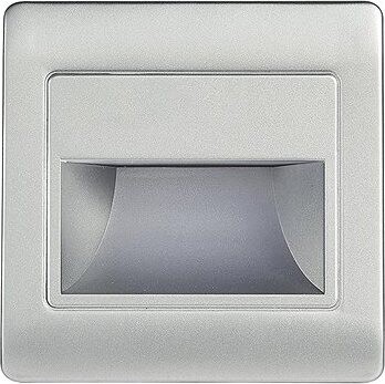 LED Schodiskové svietidlo so senzorom STEP LIGHT NeT LED/1,5 W/230 V Strieborná