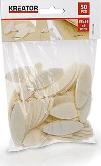 KREATOR Spojovacia lamela 55 × 19 × 4 mm (50 ks) KRT120105