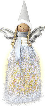 RETLUX RXL 475 Anjel sivý, 47 cm, 6 LED WW