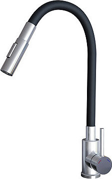 Sinks Elasta S nerez/čierna