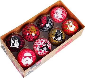 KURT ADLER Star Wars Súprava vianočných ozdôb 8 ks