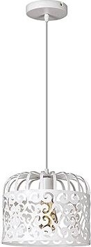 Rabalux – Luster 1× E27/60 W/230 V biely