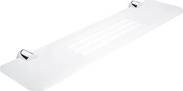 Nimco Polica do kúpeľne a sprchy 50 cm – plexisklo kov Bormo BR-X350-26