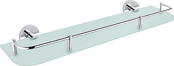 Nimco Polica do kúpeľne a sprchy 50 cm s ohrádkou – bez vŕtania Unix UN-13091AX-50-26