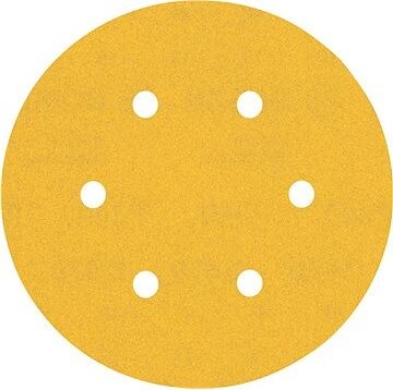 Bosch EXPERT Brúsne papiere C470 so 6 otvormi pre vibračné brúsky 150 mm, G 240, 5 ks 2.608.900.819