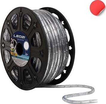 BTNeon LUXY LED svetelný had 1 m, farba svetla červená