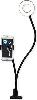 Top Light Neck C – LED Stolná lampa s držiakom LED/5 W/230 V čierna