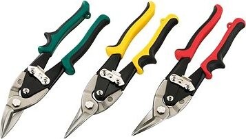 STROXX sada nožníc na plech, 3-dielna