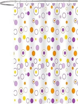 DuraHome Kúpeľňový záves 180 × 200 cm PES, vzorovaný_CY-213884