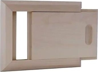 SENTIOTEC Ventilácia sauny – posuvná, smrek