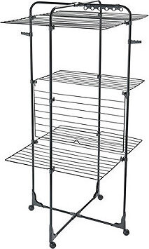 LEIFHEIT Classic Tower 340 Black Sušiak na bielizeň