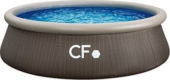 CF GROUP Bazén nafukovací bez príslušenstva CF Quick 3,66 × 0,91 m – MOTÍV RATAN