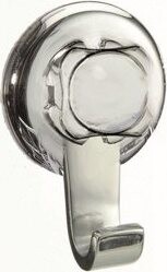 COMPACTOR Bestlock Háčiky do kúpeľne, bez vŕtania, nosnosť až 3 kg, chróm, 2 ks