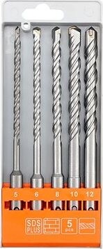 STHOR Vrtáky do betónu SDS+ S4 160 mm v sade TO-23988